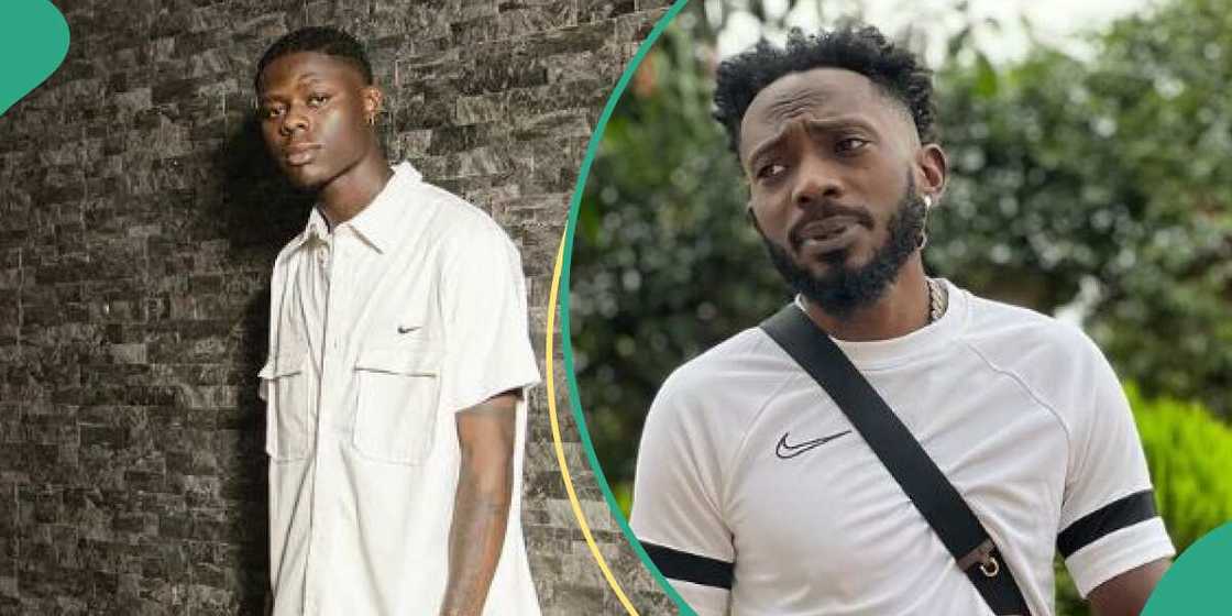 Late Mohbad and Mr May D Late Mohbad and Mr May D