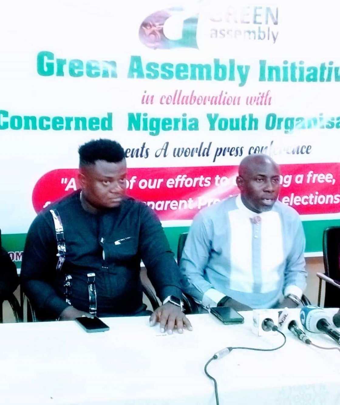 Green Assembly, 2023 presidential election, INEC, Peter Obi, Labour Party, APC. PDP, Bola Tinubu Green Assembly, 2023 presidential election, INEC, Peter Obi, Labour Party, APC. PDP, Bola Tinubu