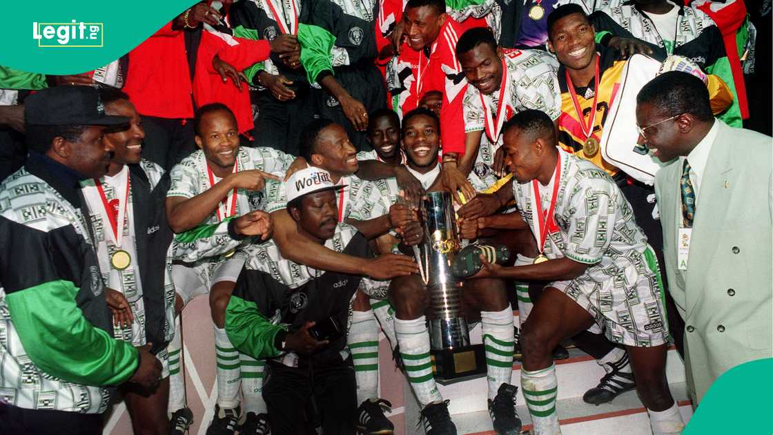 Stephen Keshi, Peter Rufai, Super Eagles, Nigeria, AFCON 1980. Stephen Keshi, Peter Rufai, Super Eagles, Nigeria, AFCON 1980.