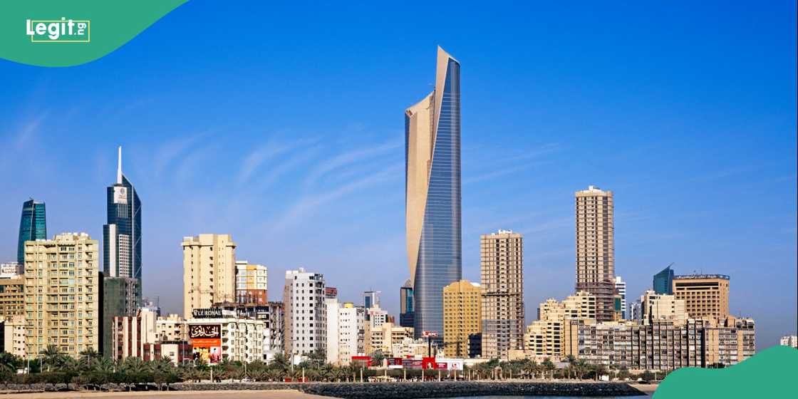 Kuwait city. Kuwait city.