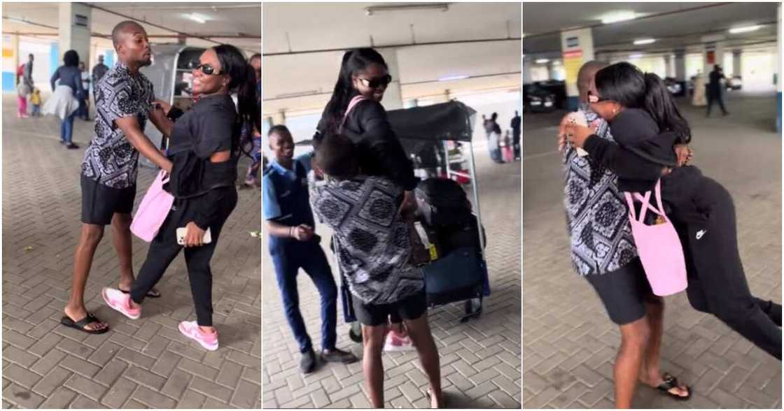 Nigerian man, twin sister, reunion Nigerian man, twin sister, reunion