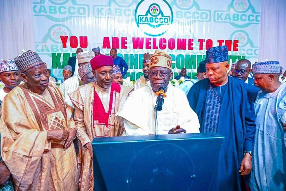 Bola Tinubu a Kano. Bola Tinubu a Kano.