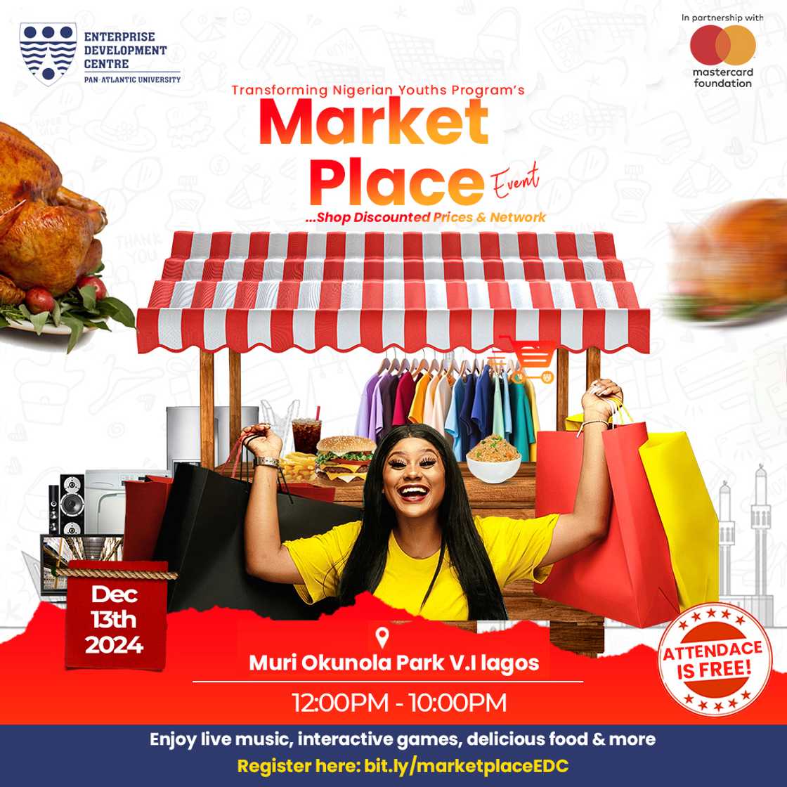 Experience the Magic of the Transforming Nigerian Youths Marketplace Event!