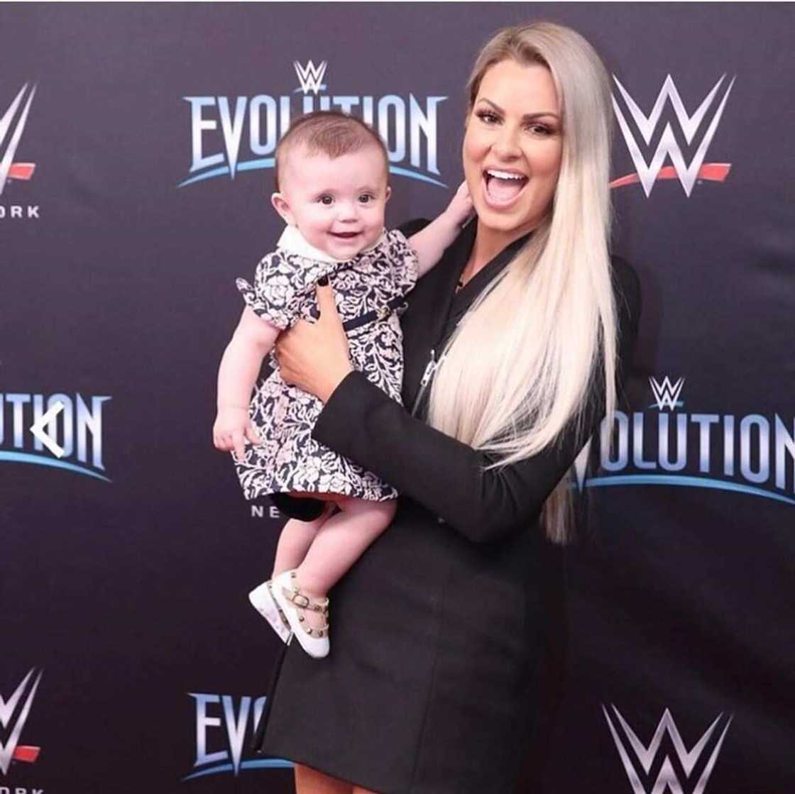 Miz and Maryse baby Miz and Maryse baby