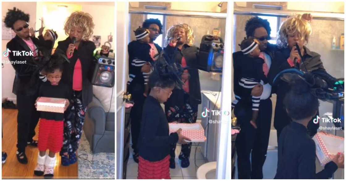 Little daughter, dead fish, funeral, family Little daughter, dead fish, funeral, family