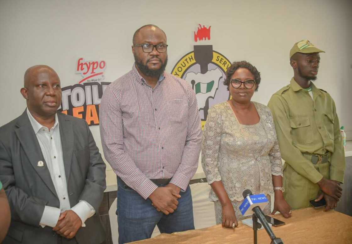 HYPO Toilet Cleaner Rewards NYSC Toilet Rescue Volunteers HYPO Toilet Cleaner Rewards NYSC Toilet Rescue Volunteers