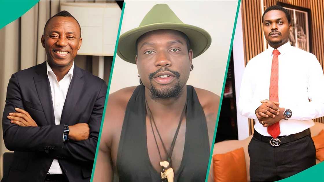 Omoyele Sowore reveals why he won't respond to VeryDarkMan after successfully securing cryptocurrency entrepreneur Blord's freedom from custody Omoyele Sowore reveals why he won't respond to VeryDarkMan after successfully securing cryptocurrency entrepreneur Blord's freedom from custody