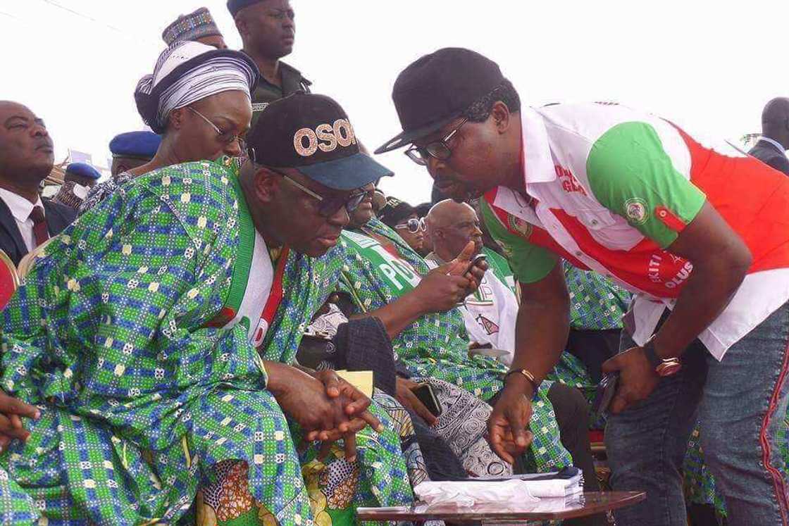 Insecurity: We are all on our own, says Ayo Fayose Insecurity: We are all on our own, says Ayo Fayose