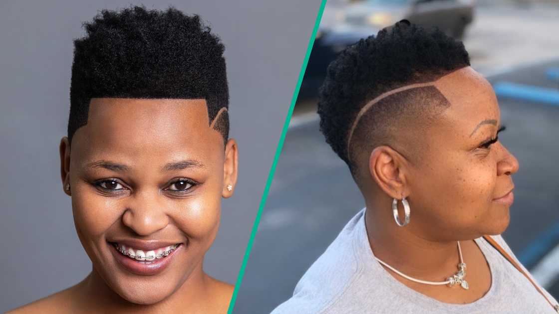 The high-top fade The high-top fade