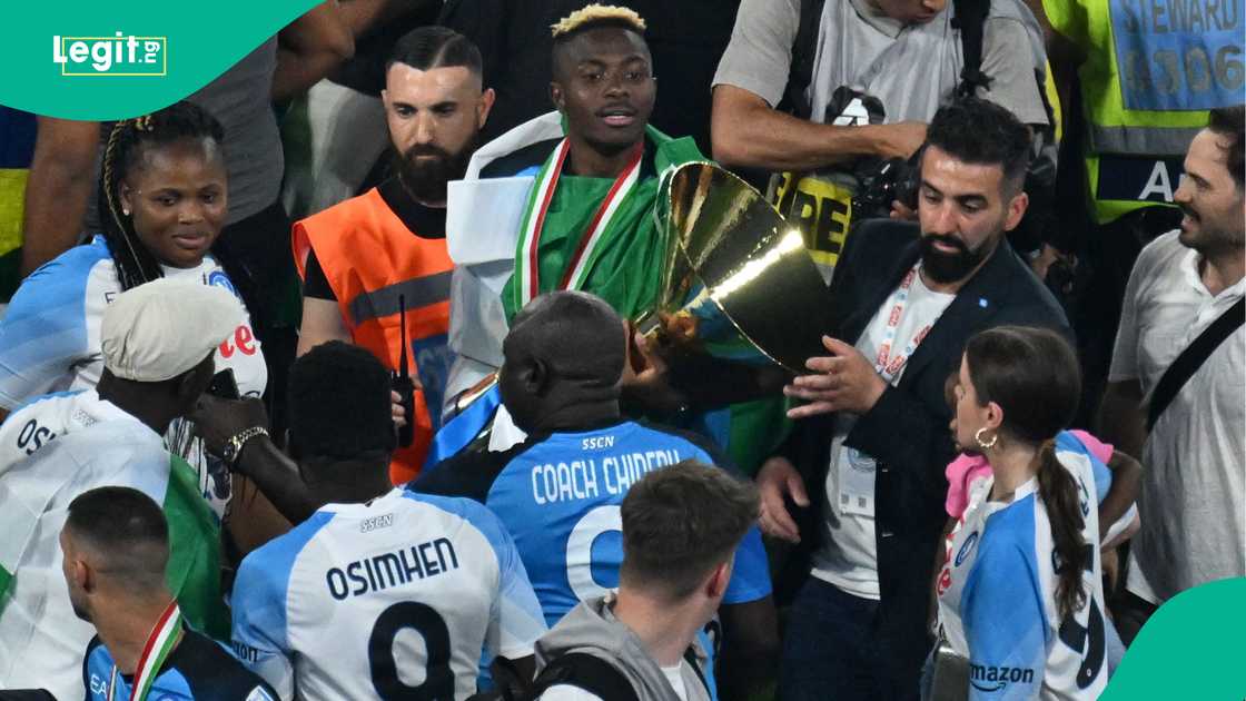 Victor Osimhen, Napoli, Galatasaray, Serie A, Italy, Diego Armando Maradona Stadium Victor Osimhen, Napoli, Galatasaray, Serie A, Italy, Diego Armando Maradona Stadium