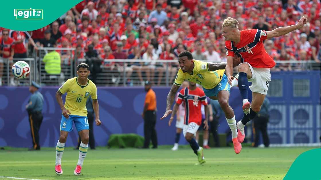 Norway, Erling Haaland, Brazil, FIFA, World Cup, Football, USA. Norway, Erling Haaland, Brazil, FIFA, World Cup, Football, USA.