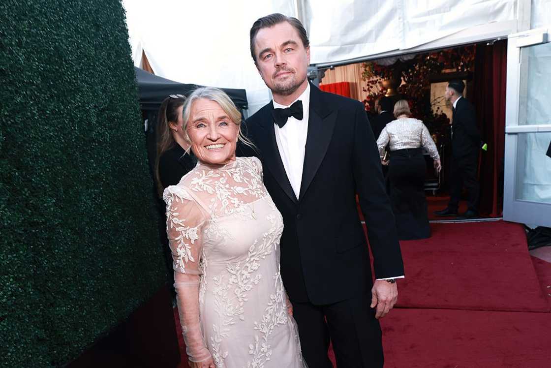 Irmelin Indenbirken and her son Leonardo DiCaprio
