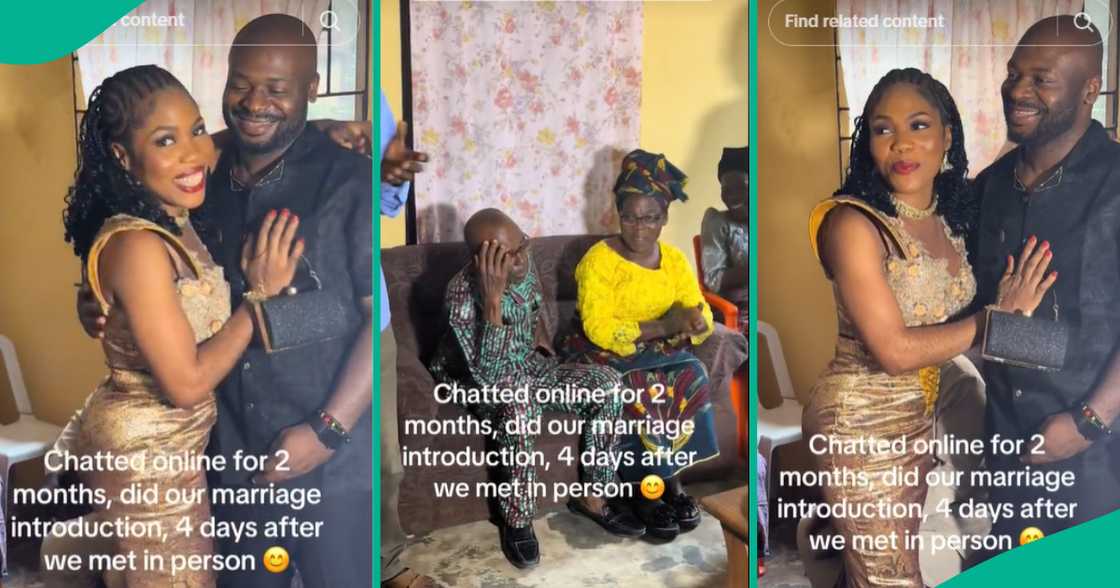 Marriage introduction rites/Young couple. Marriage introduction rites/Young couple.