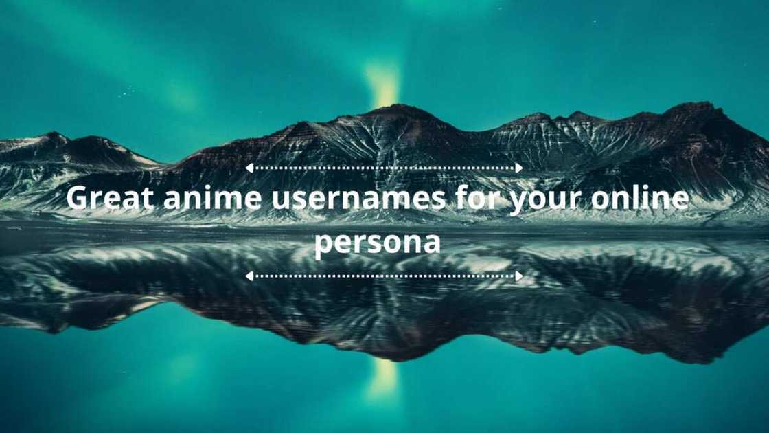 Anime username ideas