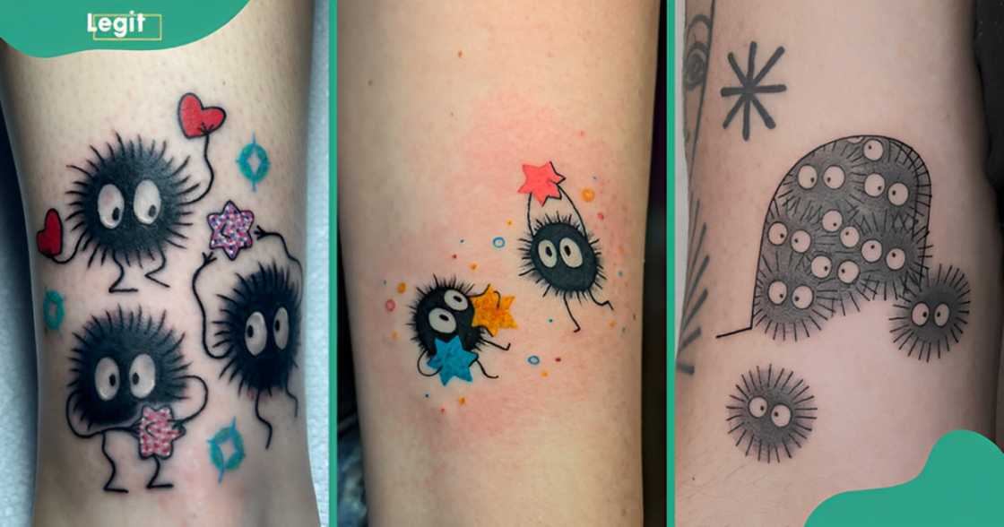 Soot Sprite tattoos