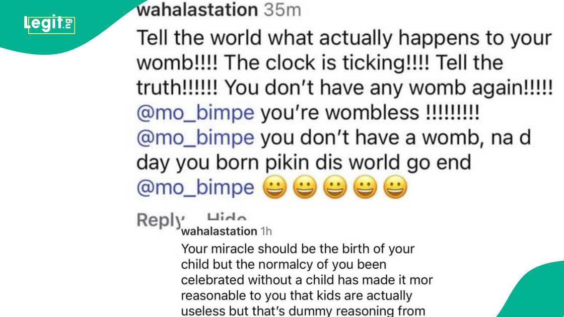 Nigerians come for blogger following bold claim about Lateef Adedimeji's wife Mo Bimpe in 2025