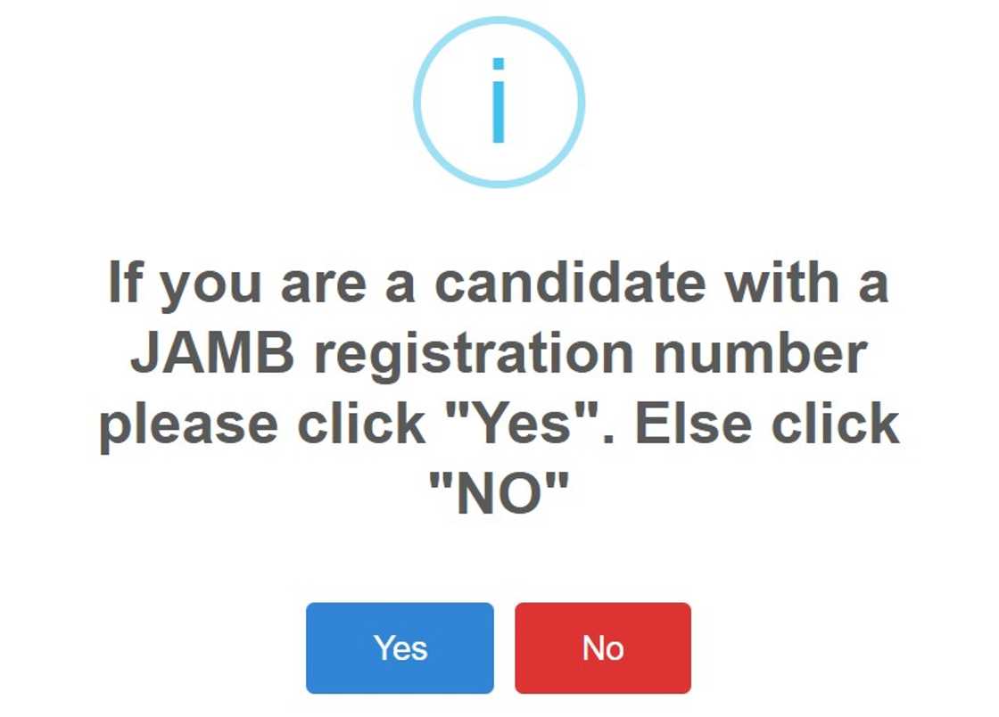 A screenshot of JAMB registration number A screenshot of JAMB registration number