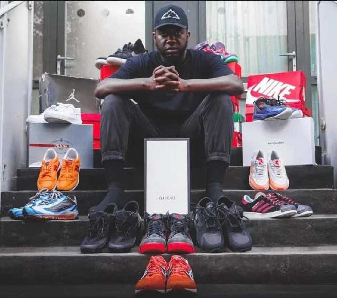 London Muslim man gives 170 pairs of designer trainers worth N6.7m to the homeless monthly London Muslim man gives 170 pairs of designer trainers worth N6.7m to the homeless monthly