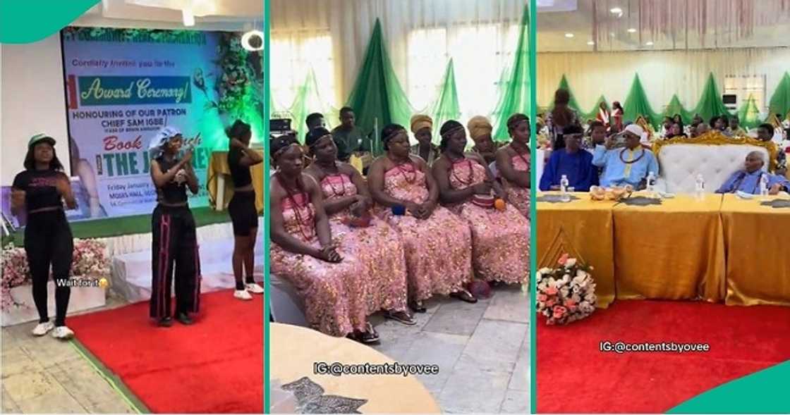 Female dancers who tried to entertain elderly guests fail woefully Female dancers who tried to entertain elderly guests fail woefully