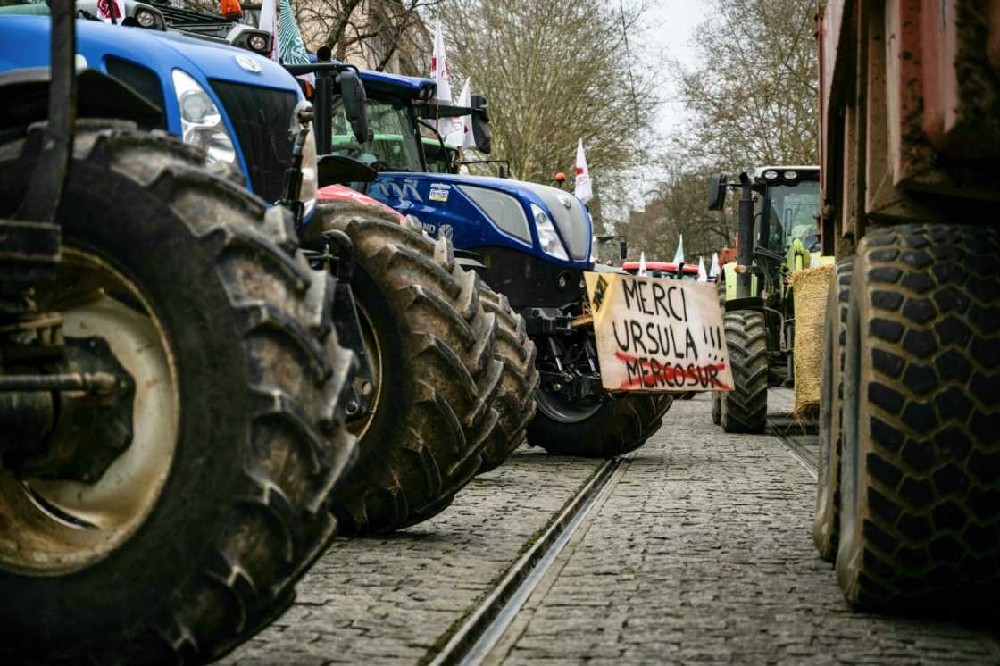 France and its farmers, joined by other agricultural groups in Europe, oppose the EU-Mercosur trade deal and held protests France and its farmers, joined by other agricultural groups in Europe, oppose the EU-Mercosur trade deal and held protests