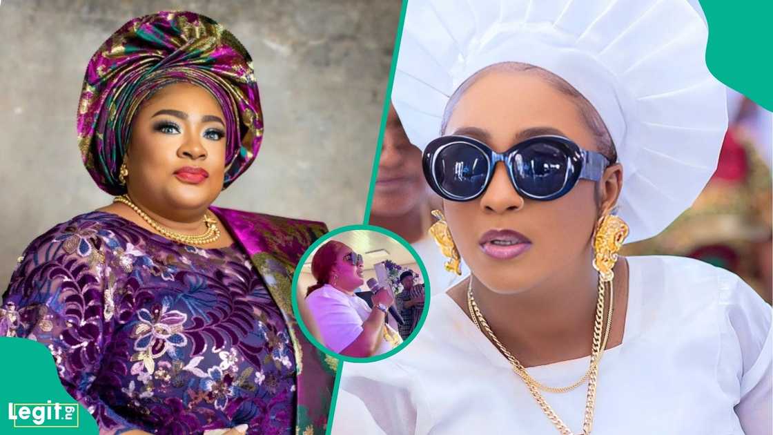Foluke Daramola pays emotional tribute to Tope Osoba at her burial in Ogun State