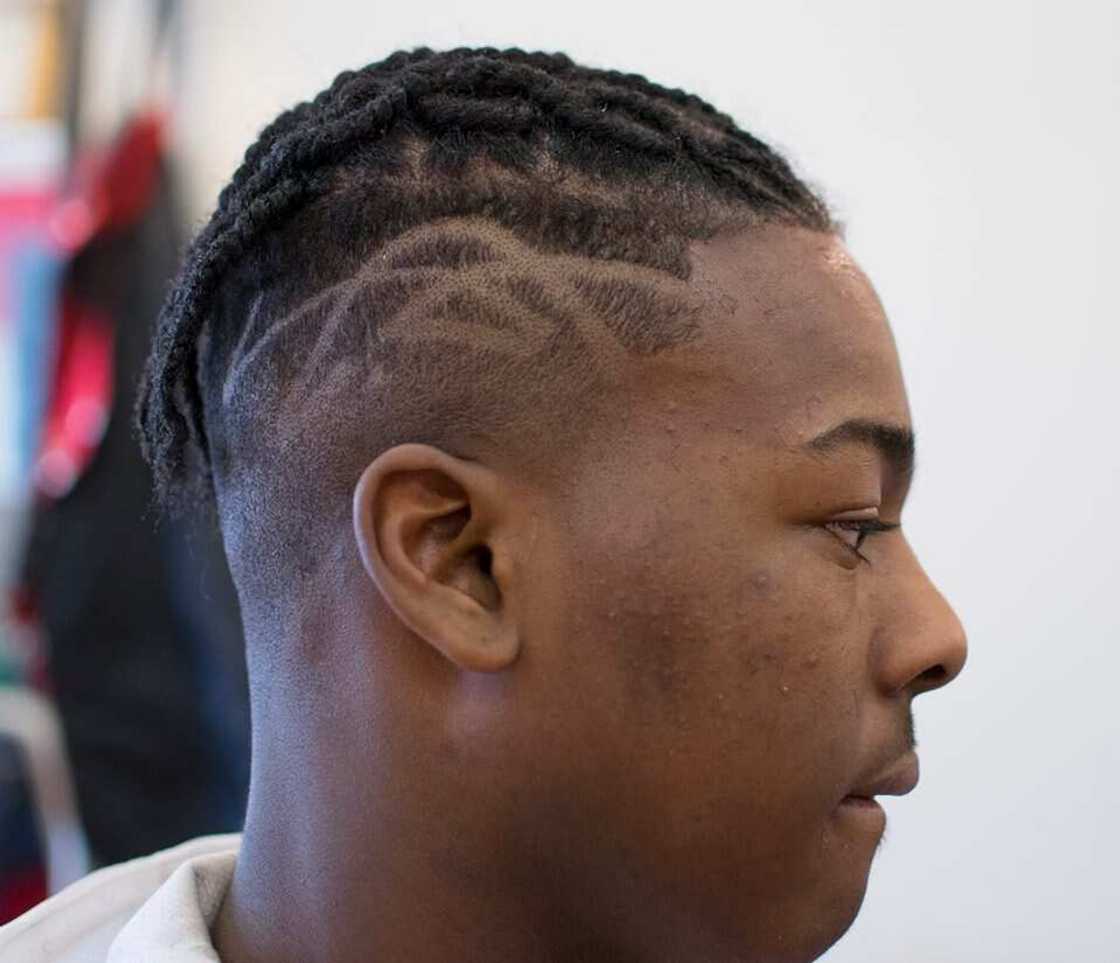 Expressive braids with fade Expressive braids with fade