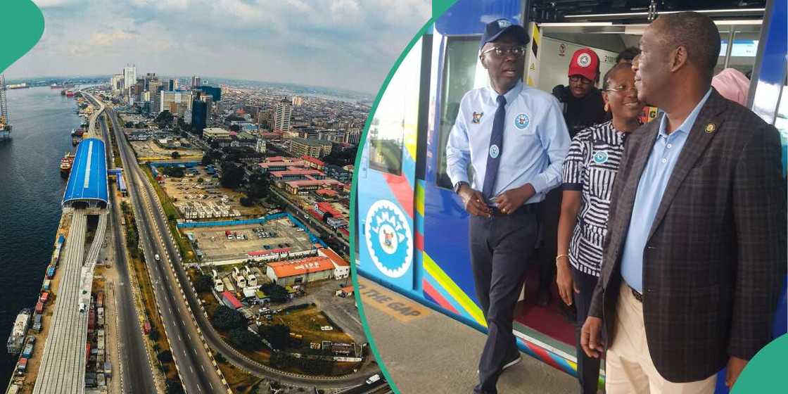 Lagos state governor, Blue line train, Babajide Sanwo-Olu, Lagosians