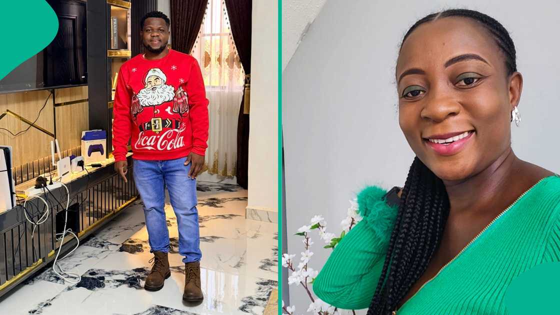 Reactions as man celebrates Canada-based woman who always sends him $100 on his birthdays for past 3 years