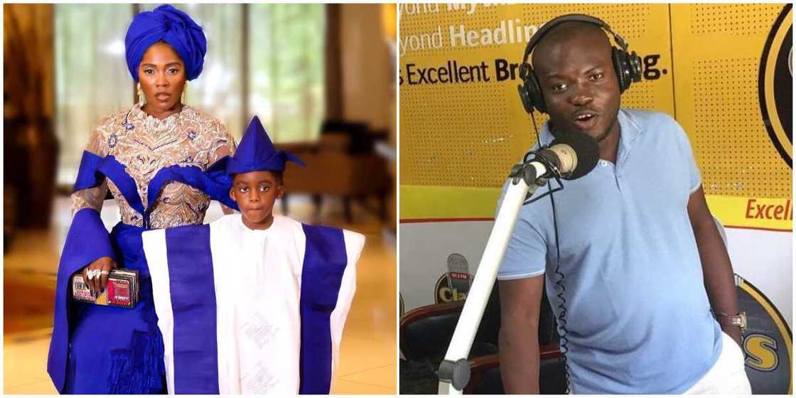 OAP Smile Baba rips Tiwa Savage's male 'friend' apart amid tape scandal OAP Smile Baba rips Tiwa Savage's male 'friend' apart amid tape scandal