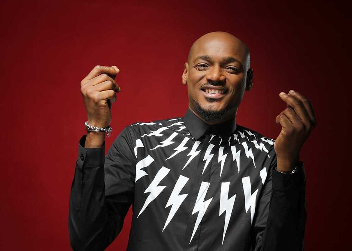 2baba and Natasha Osawaru at Wesley Hotel in Benin. 2baba and Natasha Osawaru at Wesley Hotel in Benin.