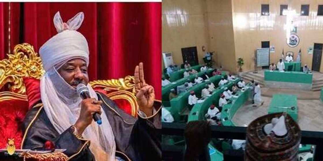 Wata sabuwa: Majalisar Kano ta bude sabon shafin binciken sarki Sanusi II Wata sabuwa: Majalisar Kano ta bude sabon shafin binciken sarki Sanusi II