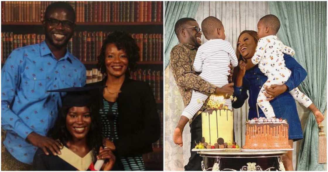 Funke Akindele, JJC Skillz first baby mama Taiye Fajemisin