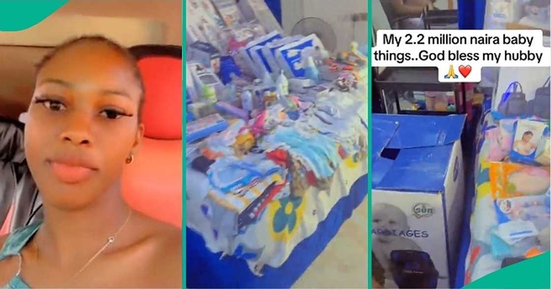 Nigerian man spends N2.2 million on gifts for newborn