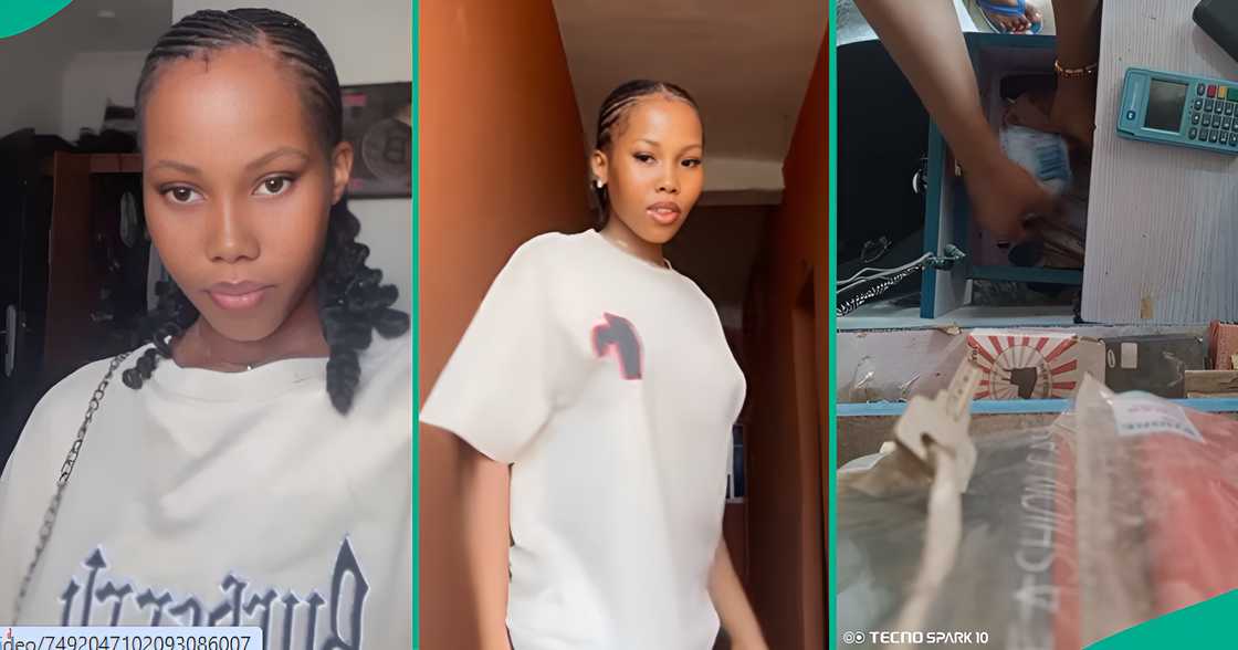 A lady working in a POS shop, Precious Peters, shares how she caught her colleague stealing business money. A lady working in a POS shop, Precious Peters, shares how she caught her colleague stealing business money.