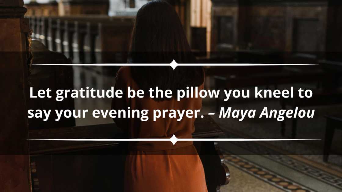 Good night prayer message to end the day