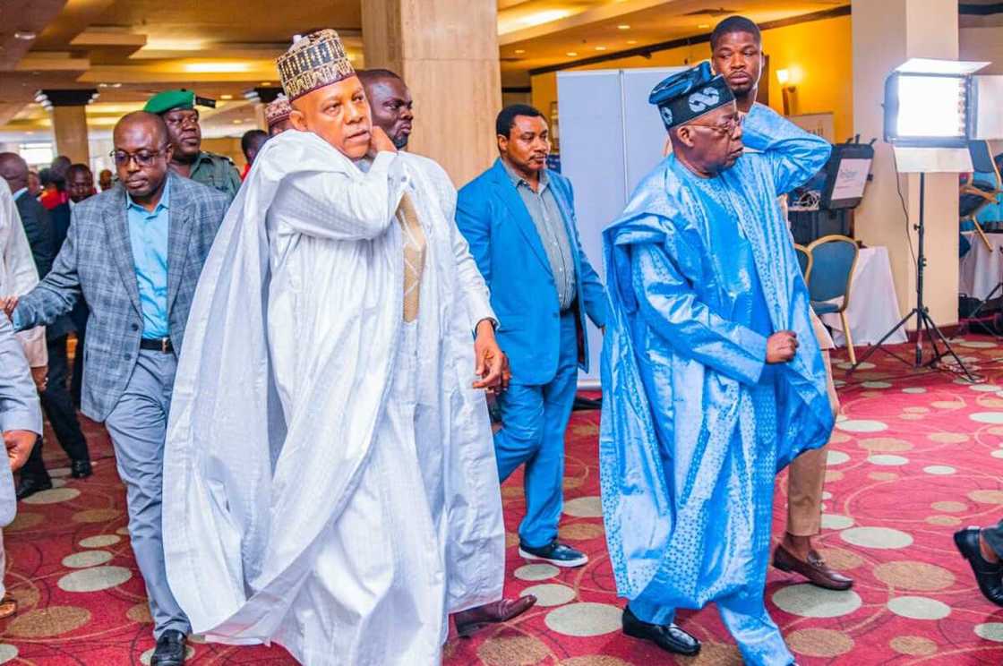 Bola Tinubu, Kashim Shettima, APC, 2023 elections, PDP, Atiku Abubakar, Dubai, United Arab Emirates Bola Tinubu, Kashim Shettima, APC, 2023 elections, PDP, Atiku Abubakar, Dubai, United Arab Emirates