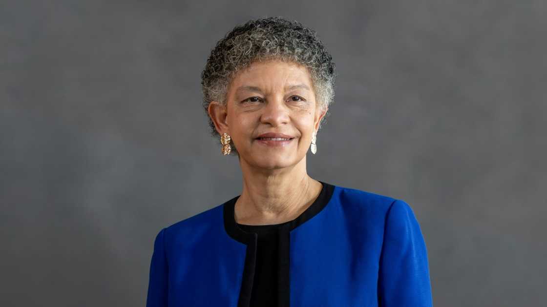 Boston Fed President, seen in a handout from February 2022, said she expects higher inflation and slower growth Boston Fed President, seen in a handout from February 2022, said she expects higher inflation and slower growth
