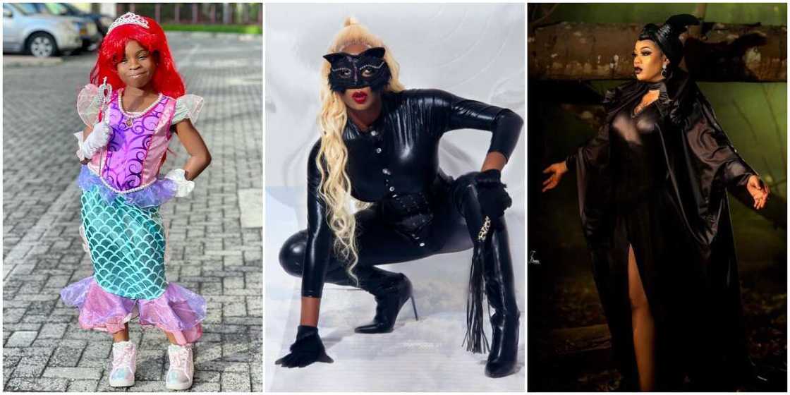 Halloween in Naija: 8 Celebs stun in bizarre, scary-looking outfits Halloween in Naija: 8 Celebs stun in bizarre, scary-looking outfits