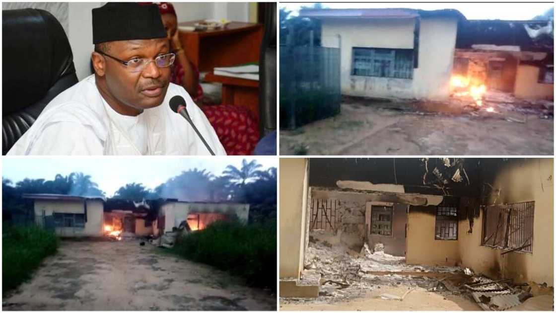 List of States Where INEC Offices Have Been Burnt in 24 Months List of States Where INEC Offices Have Been Burnt in 24 Months