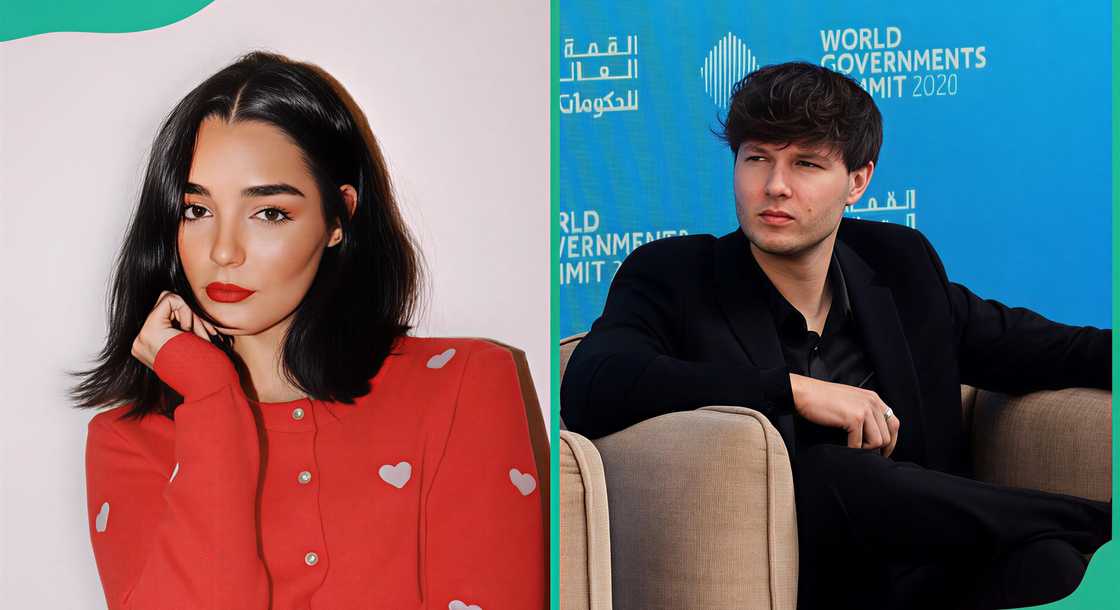 Internet personalities Indiana Massara and Zach Justice Internet personalities Indiana Massara and Zach Justice