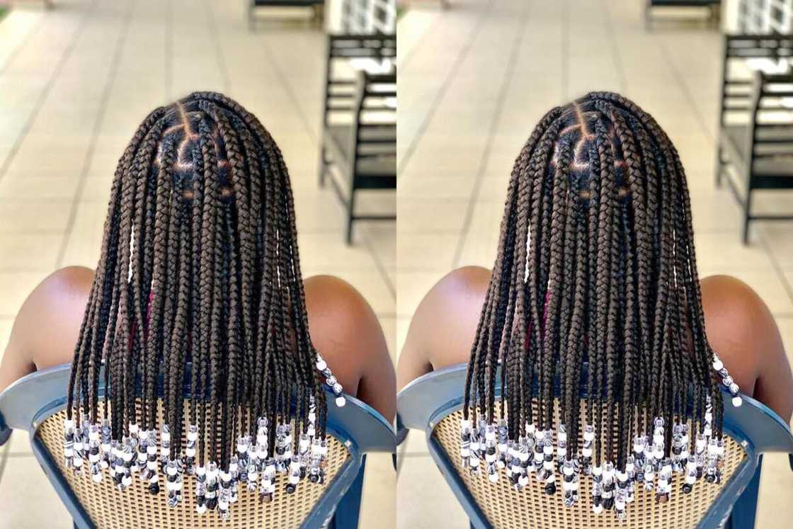 knotless box braids hairstyles