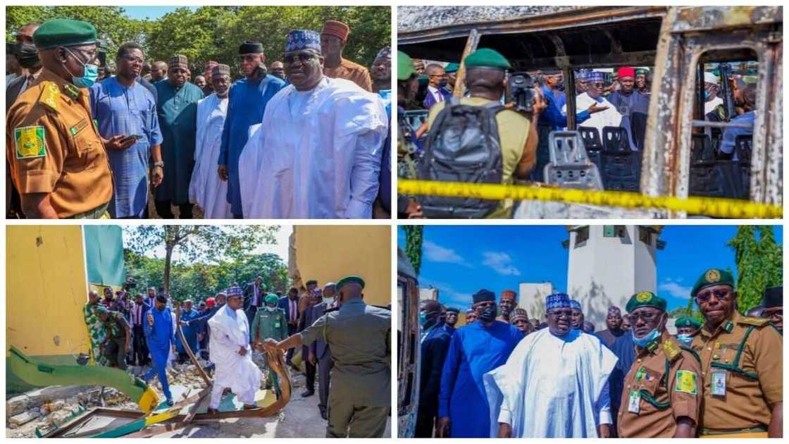 Senate president, Ahmad Lawan, Kuje prision, Army Nigerian Correctional Services