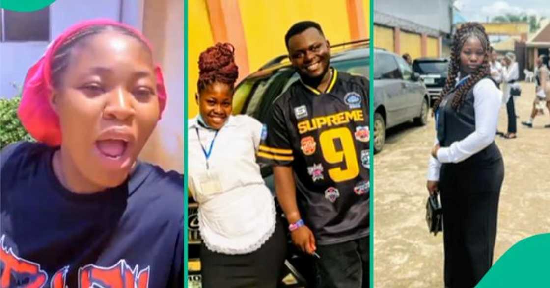 Nigerian lady appreciates a man that she met at 'mama put' joint.