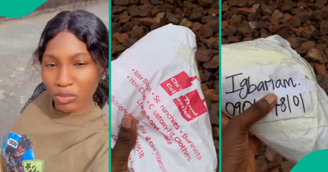 Business owner cries out after package stayed in her shop for about one year. Business owner cries out after package stayed in her shop for about one year.