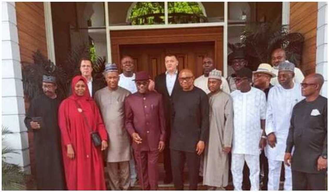 Wike and Peter Obi Wike and Peter Obi