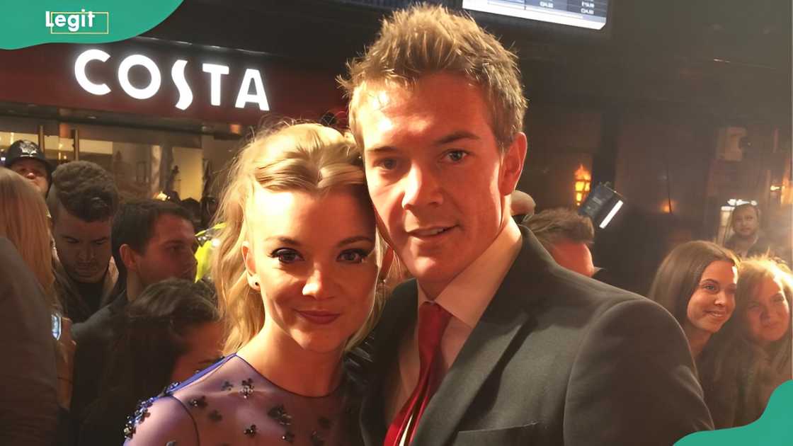 Natalie Dormer and her brother, Mark, attend an event