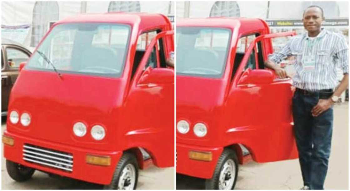 Photos of a Igbinosa and his truck. Photos of a Igbinosa and his truck.