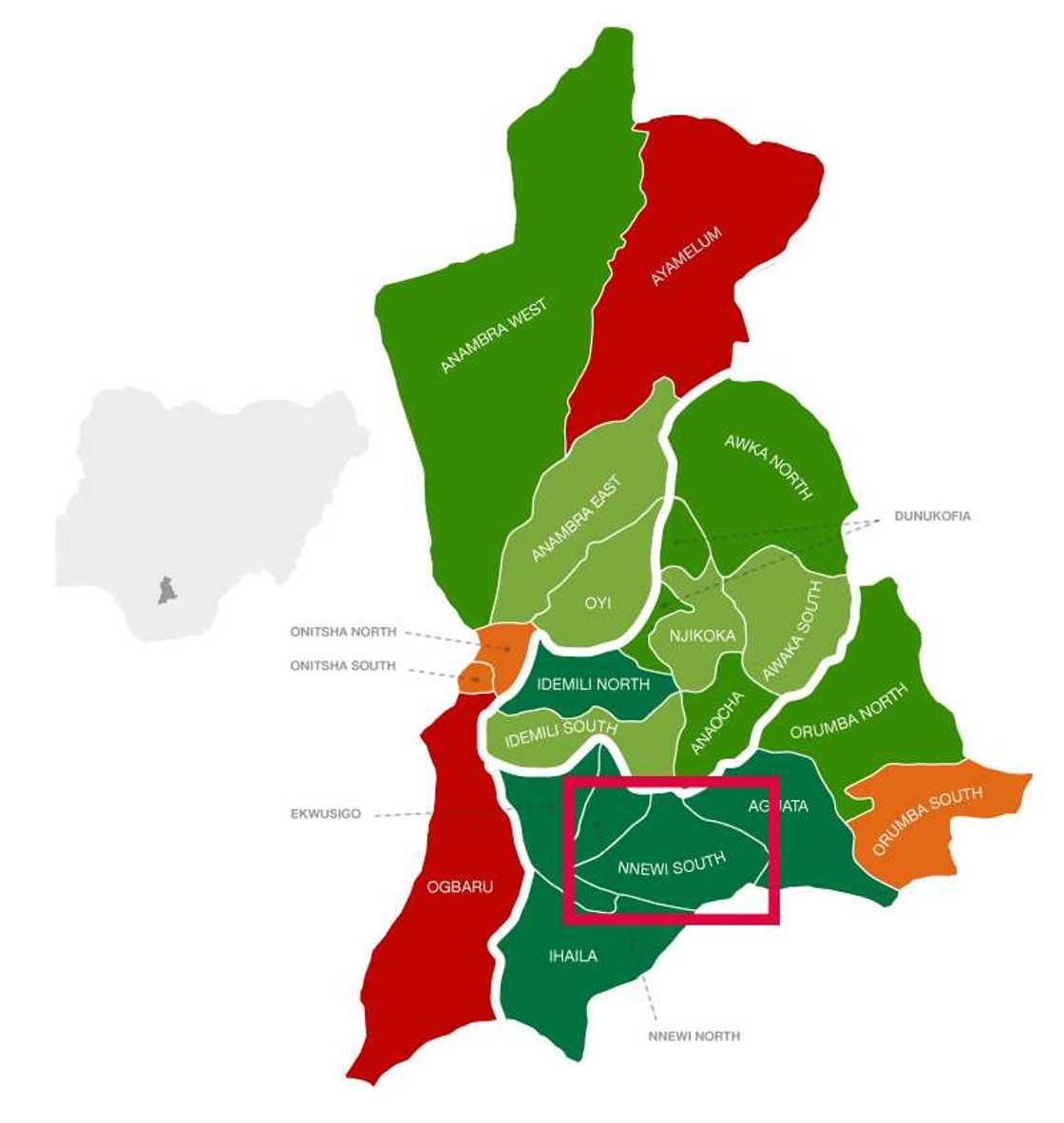 Nnewi South location