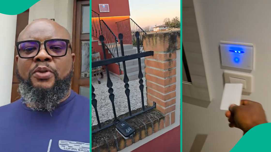 Man shares his experience in an automated hotel. Man shares his experience in an automated hotel.