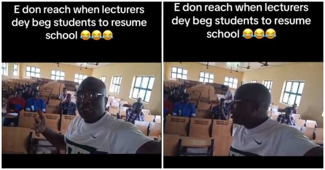Nigerian lecturer, students, school Nigerian lecturer, students, school